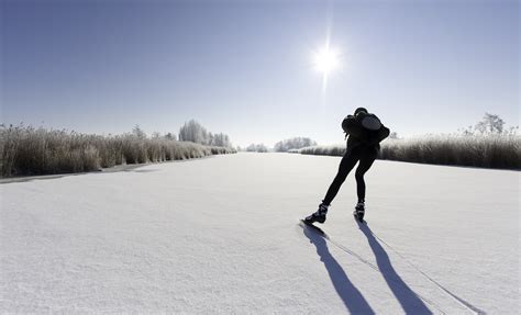 Schaatsen voor Natuurijs .